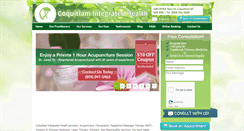 Desktop Screenshot of coquitlamintegratedhealth.ca